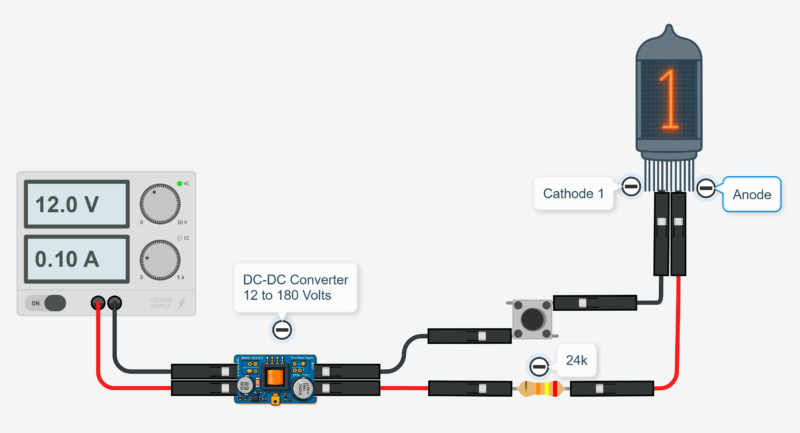 Direct Control of Nixie Tubes