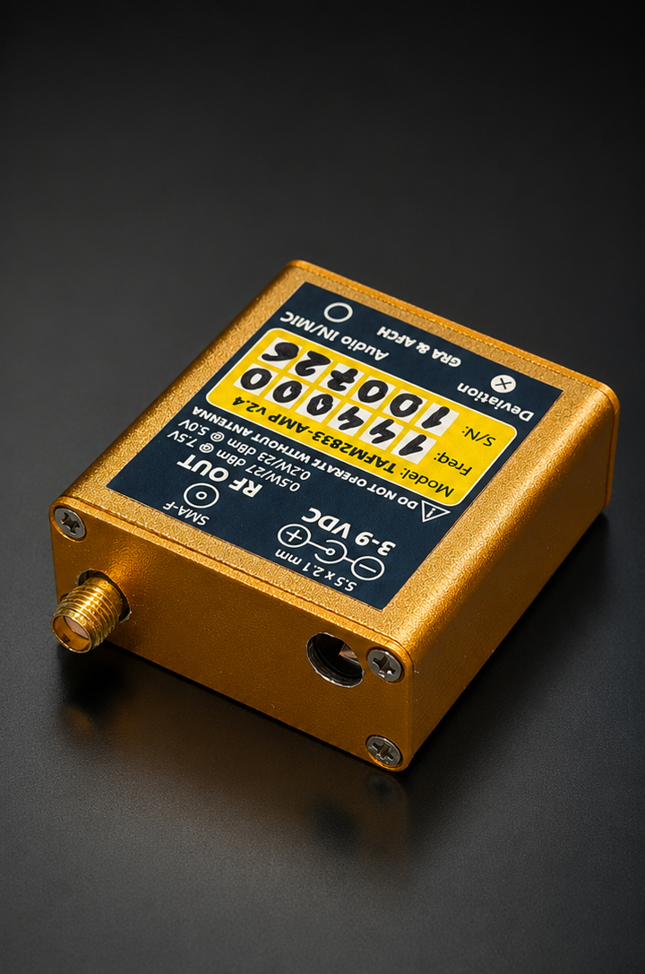 TAFM2833-AMP FM Transmitter with Amplifier