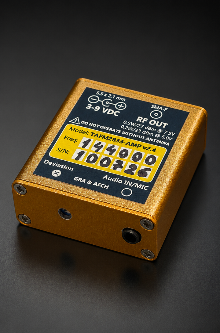 TAFM2833-AMP FM Transmitter with Amplifier
