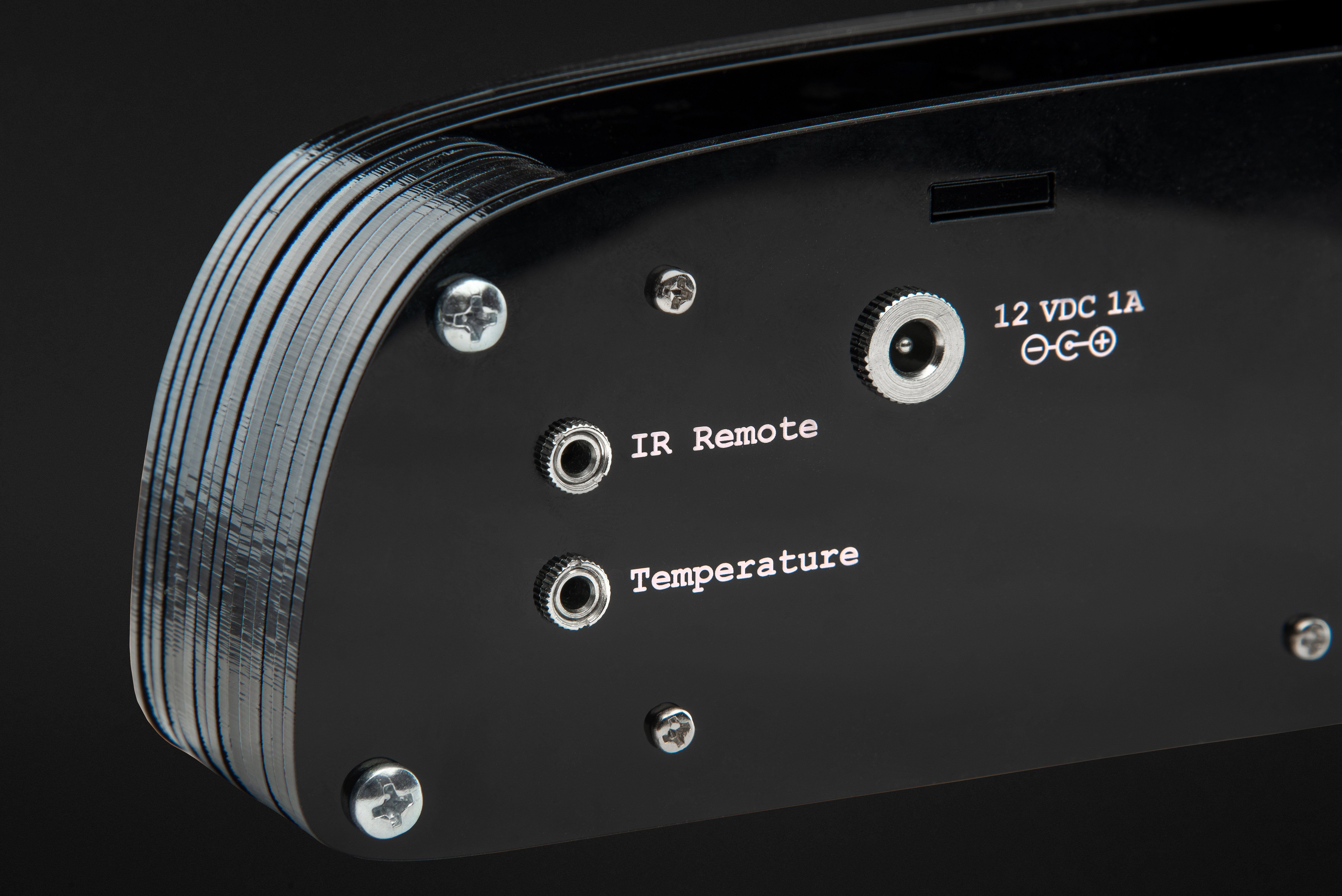Black Acrylic Case For IN-12 Nixie Tube Arduino Shield Clock – GRA & AFCH Modern Display 3 thumbnail image
