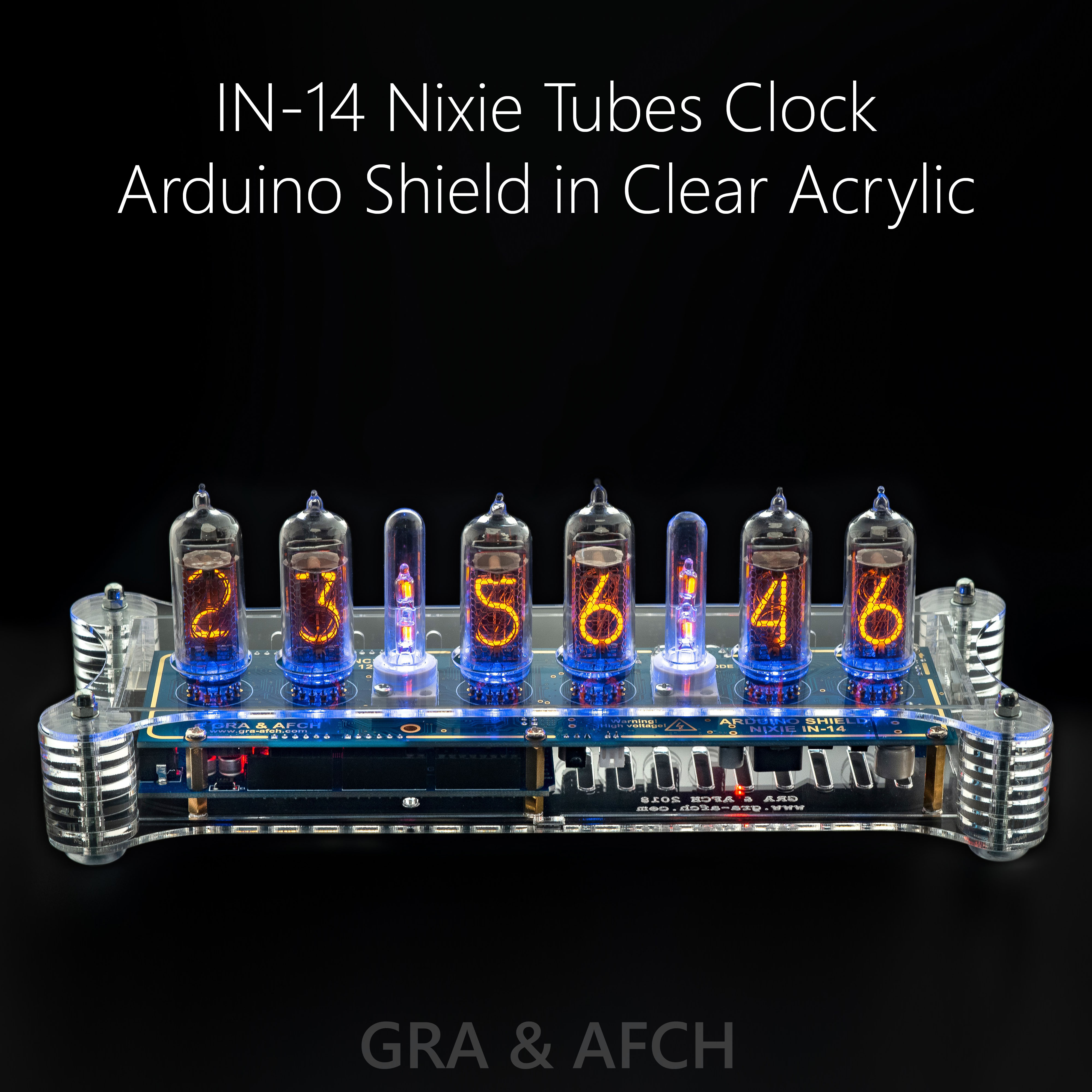 IN-14 IN-19A Nixie Röhren und Treiber für Elektor Thermo-/ Hygrometer tube tubes 