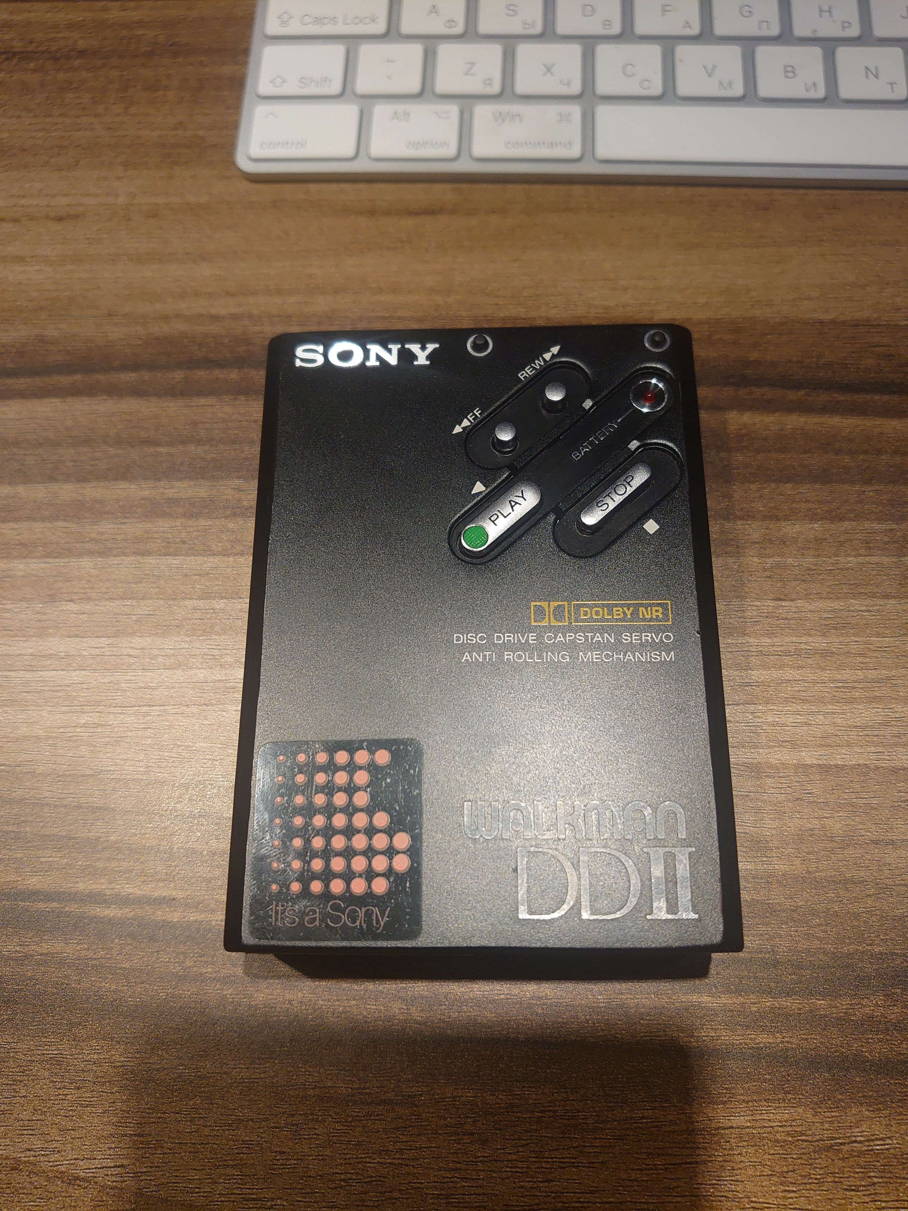 Sony Walkman WM-DD2 Cassette Player EXCELLENT WORK Black – GRA & AFCH