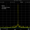 Quartz Crystal 133.3 MHz Oscillator Spectrum 10 kHz Span