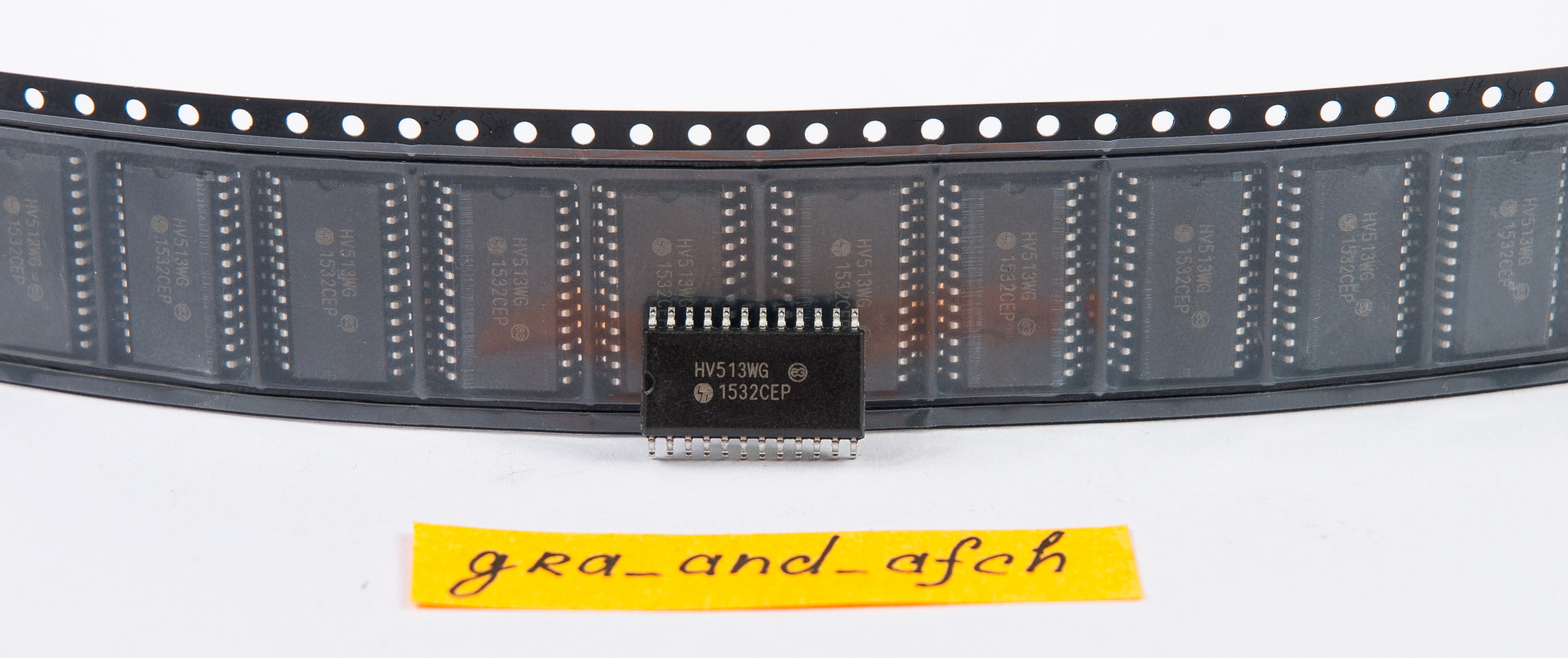 HV513 microchip high voltage nixie tubes driver